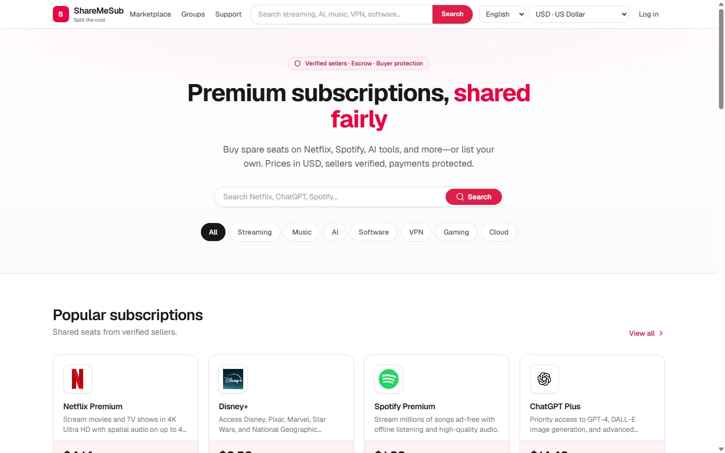 Websites & Landing Pages demo preview